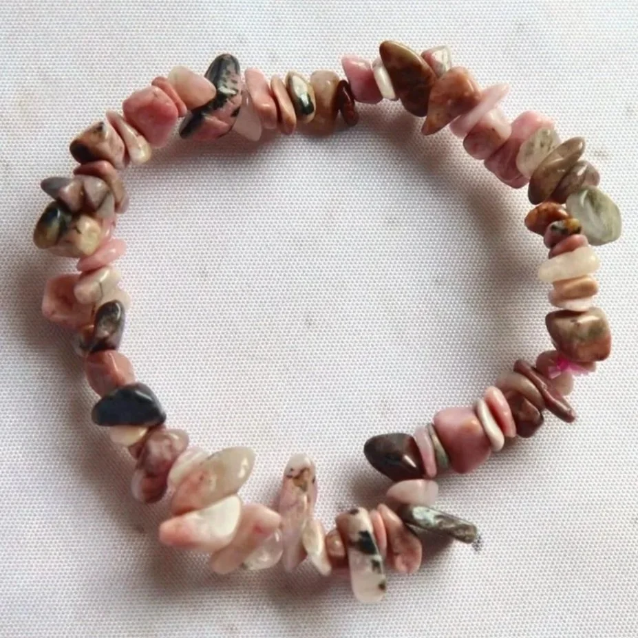 Rhodonite | Chip Bracelet