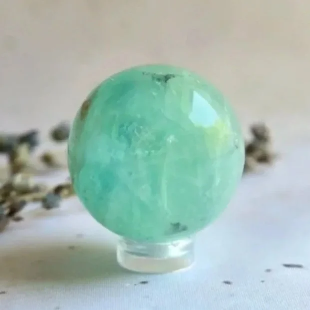 Green Fluorite | Crystal Sphere