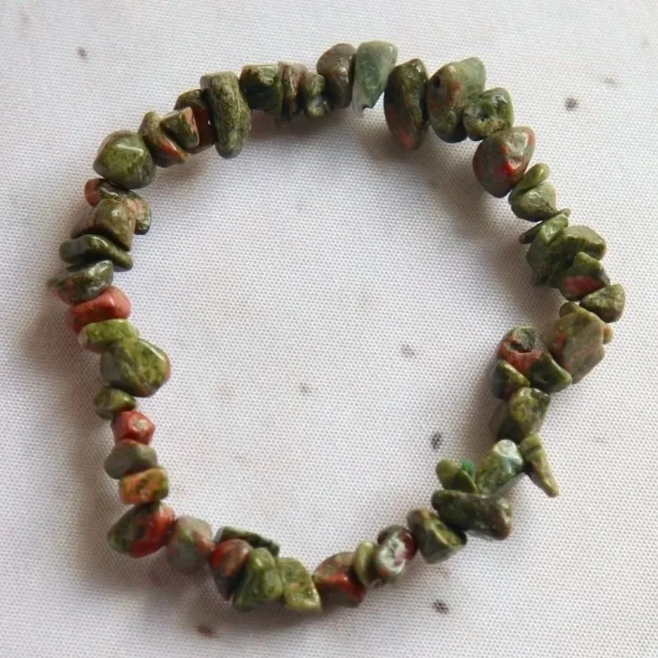 Unakite | Chip Bracelet