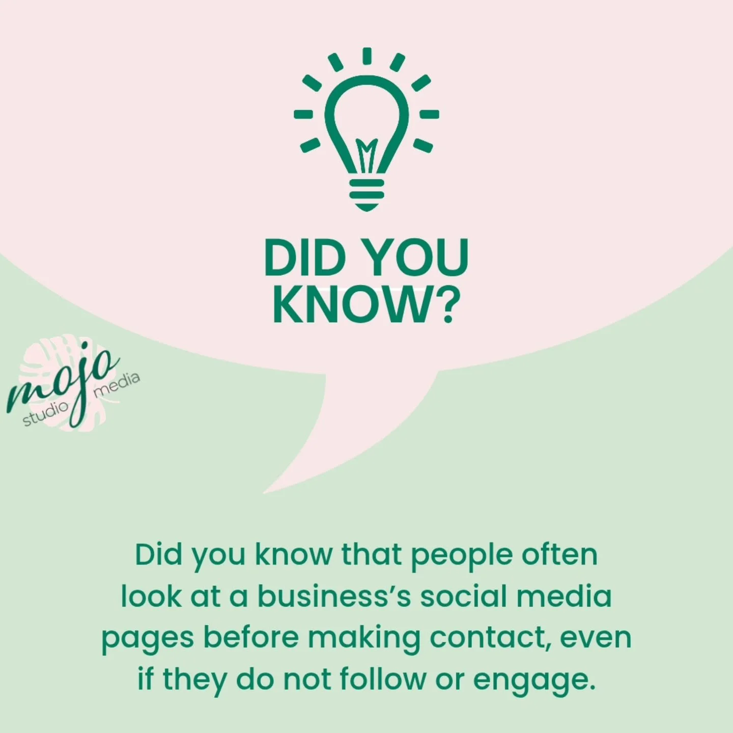 💡 Did you know that people often look at a business&rsquo;s social media pages before making contact, even if they do not follow or engage.

A quick scroll is usually enough for someone to decide whether a business feels active, professional and tru