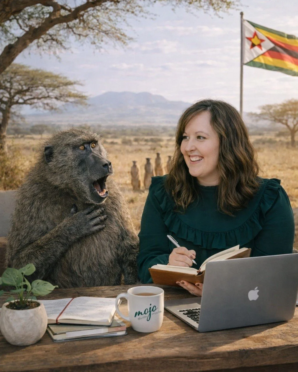 😂 Bobo&rsquo;s face when I started explaining a &ldquo;day in the life&rdquo;&hellip;

Today&rsquo;s lesson&hellip; being a freelancer.

📱 Working behind the scenes.
💡 Always thinking.
📸 Creating, planning, posting.

And often, not always being s