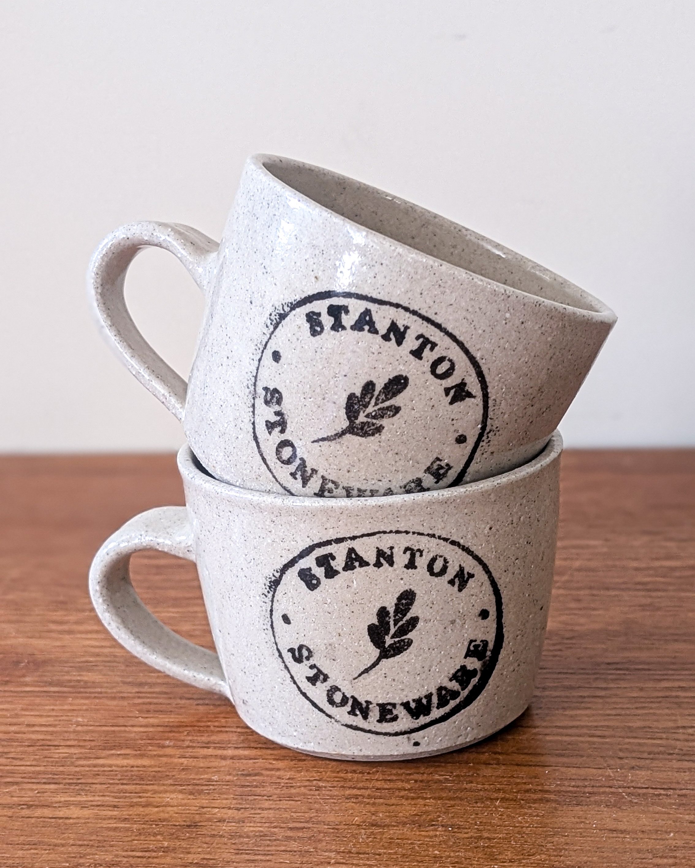Small Black Logo Coffee Cup