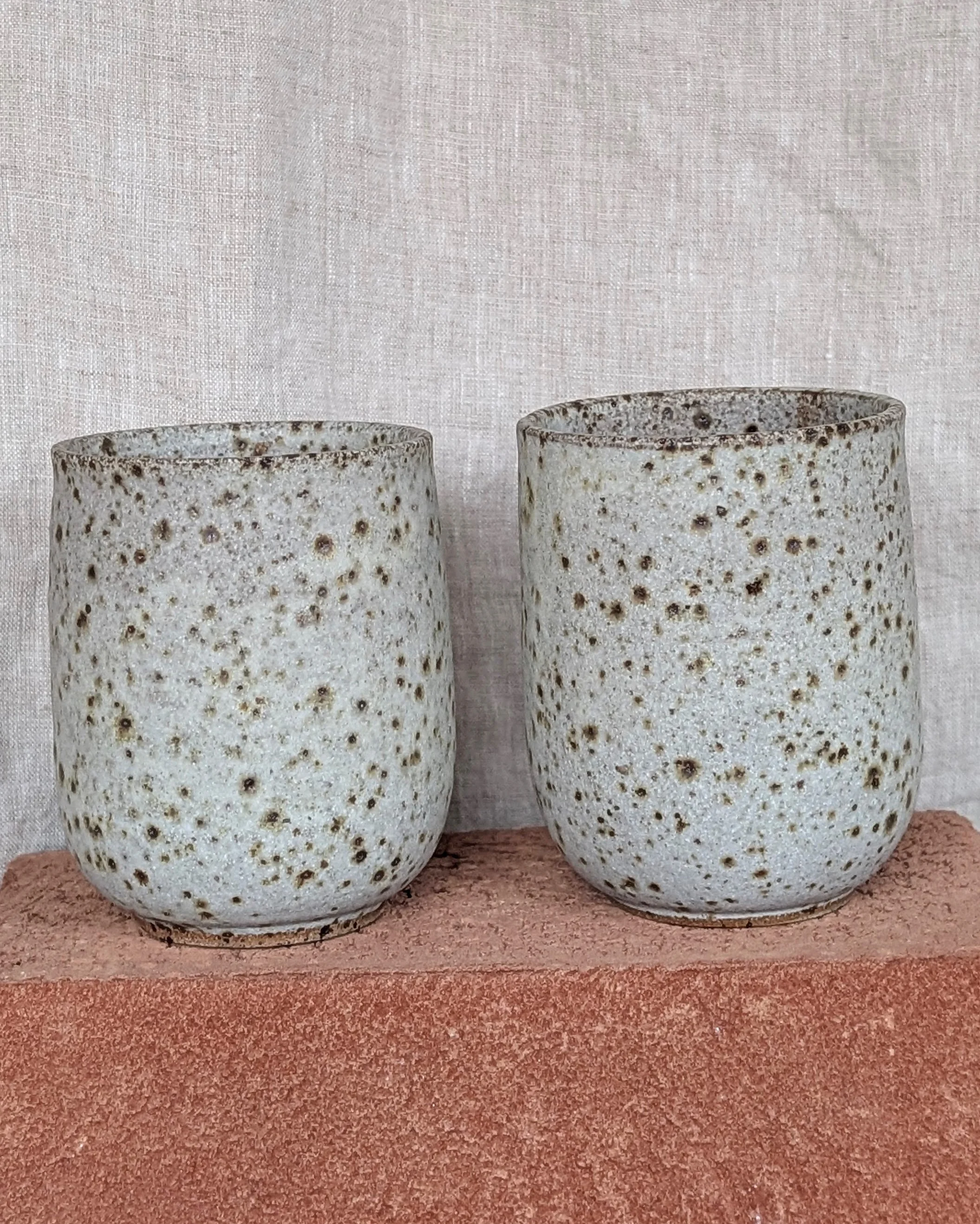 Ivory Super Speckle Cup