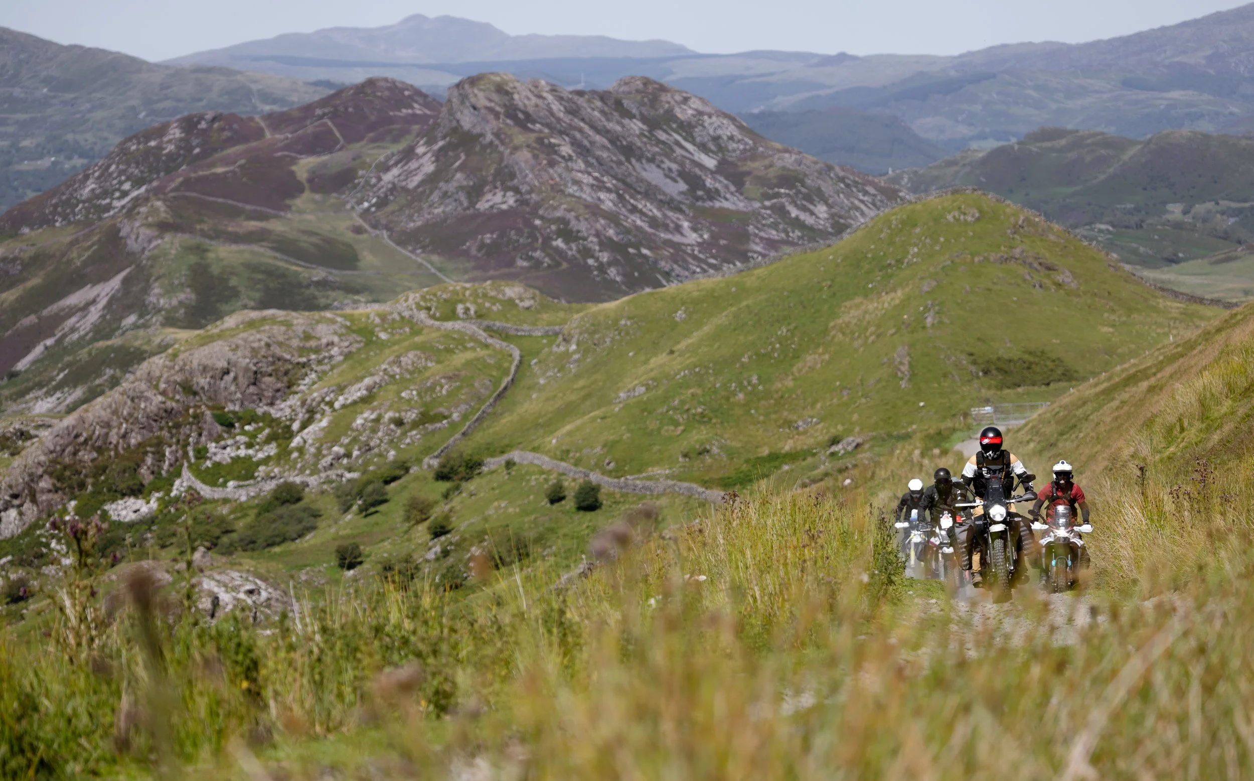 Big views on the hills behind Barmouth. Wales. 2025.