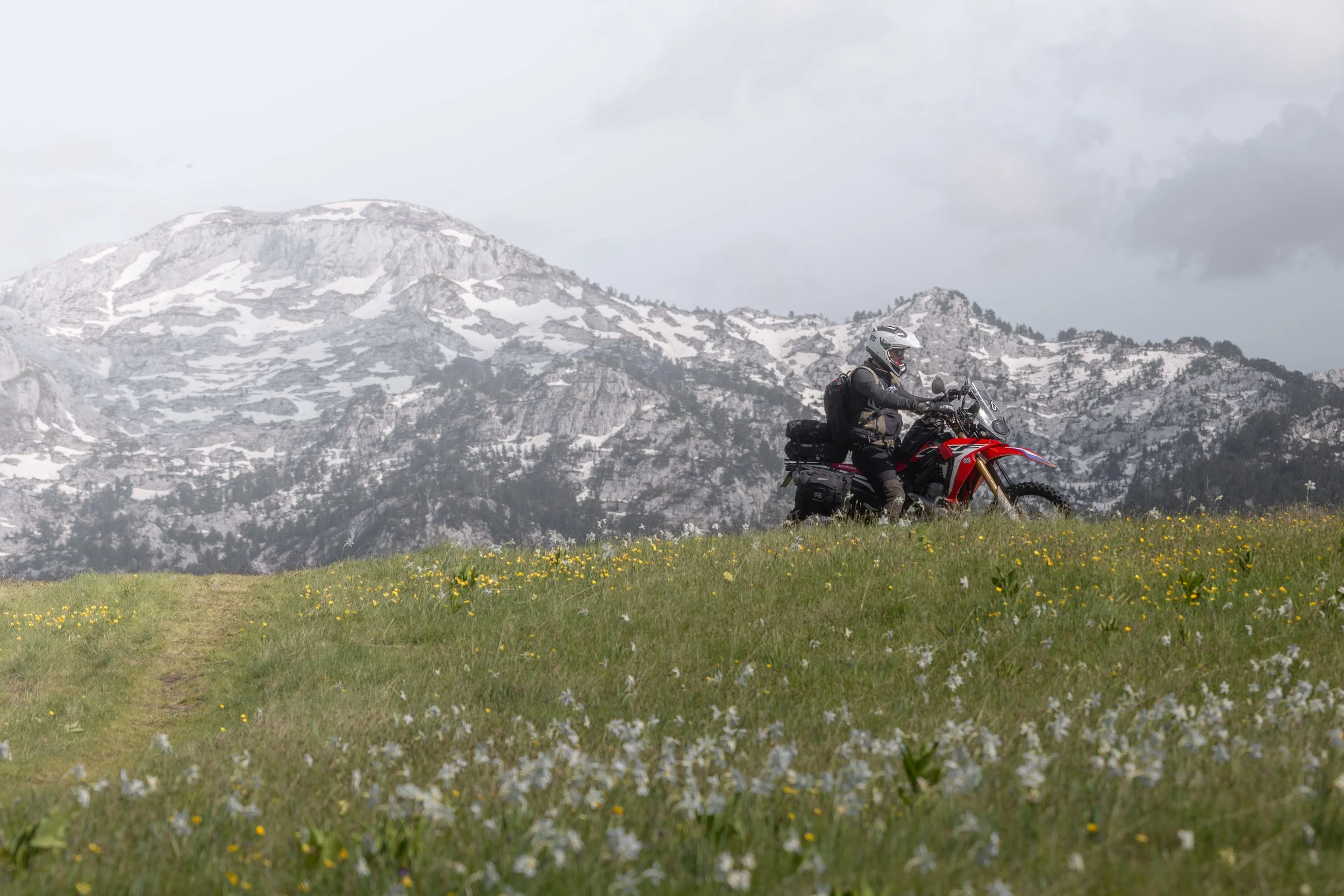 The hills are alive, with the sound of CRF250L's. Montenegro. 2026. 