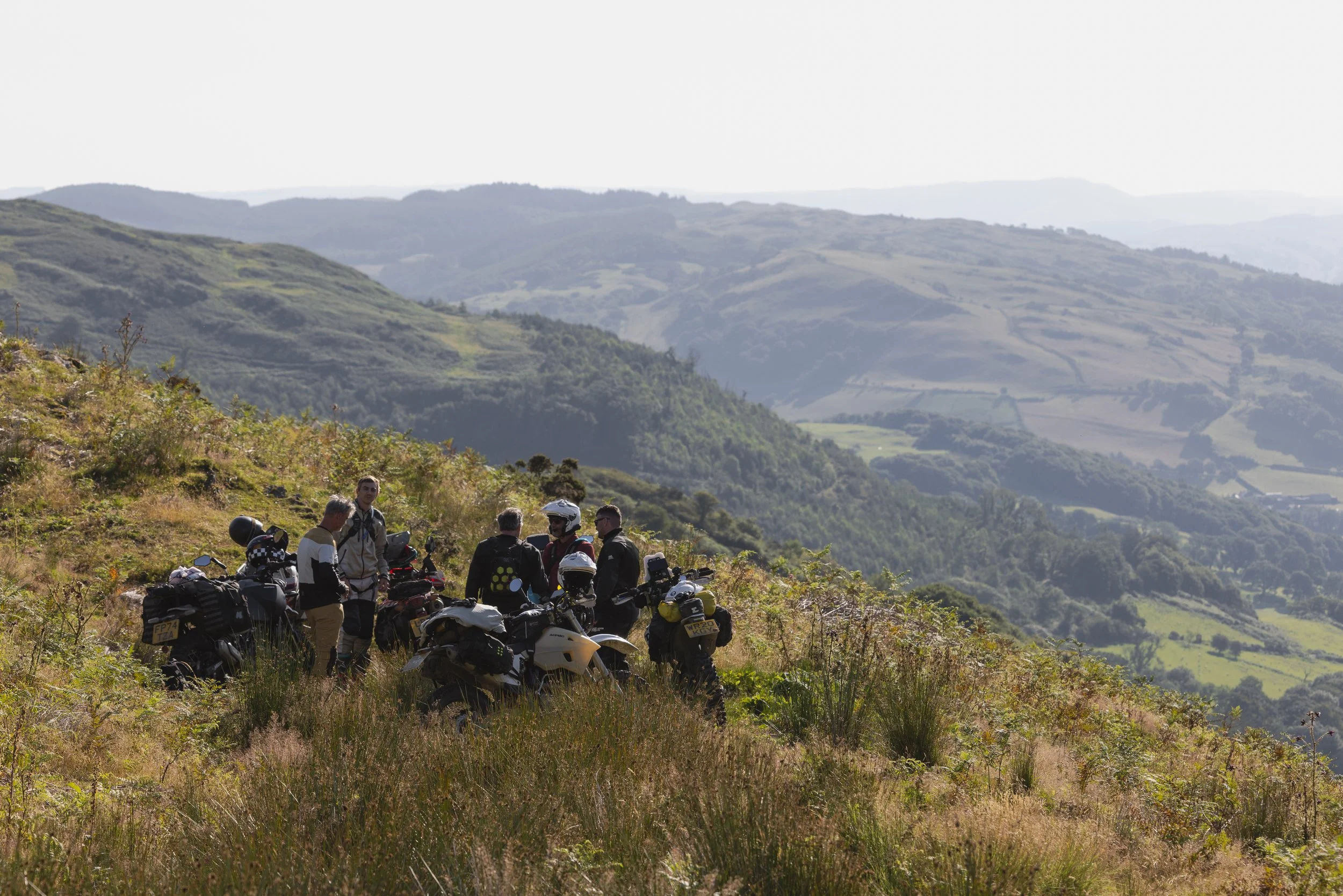 The team gear up ready to leave. A final check of the camp spot to make sure we left no trace of being there.