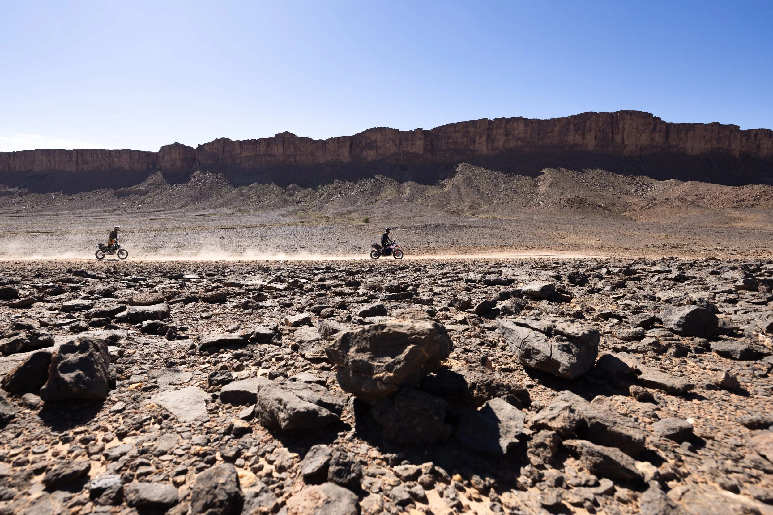 This part of Morocco is popular with Hollywood film studios, and riding across the desert tracks it was easy to see why. At times it felt like the 'wild west' of America, more than north Africa.