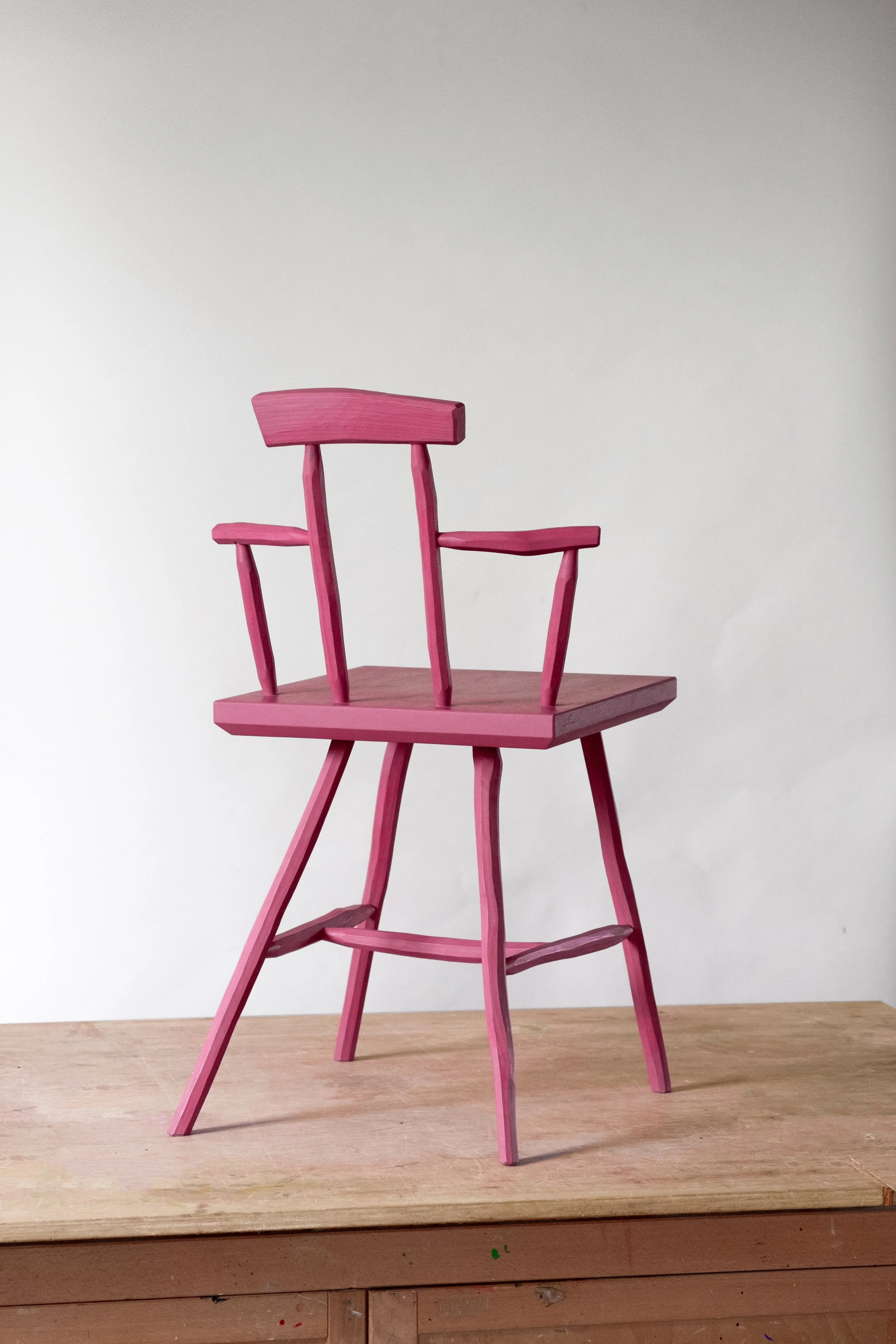 Stick Chair in Pink