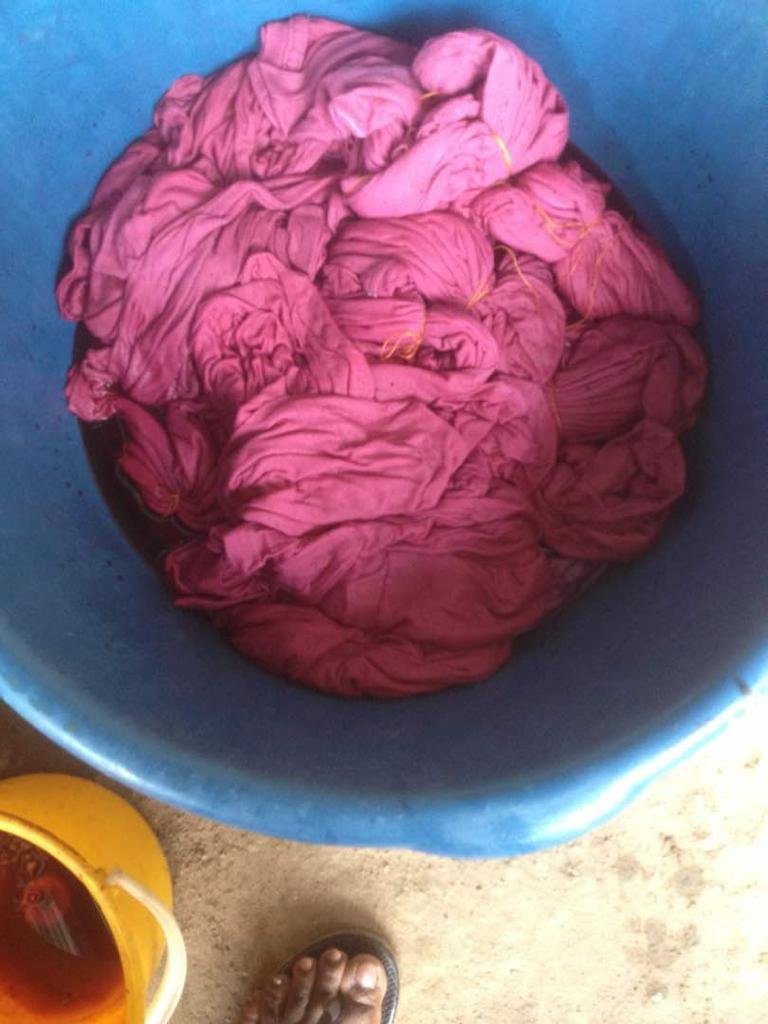 Dirt to Shirt Dyeing Process