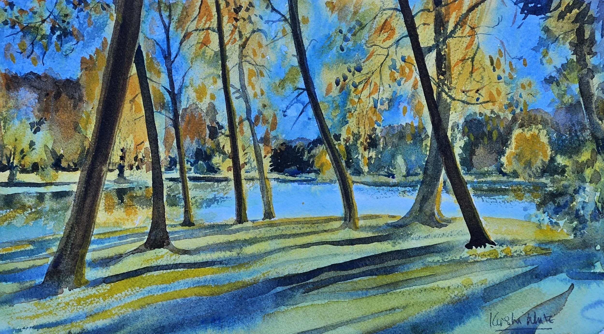 Stourhead - Autumn Sunlight