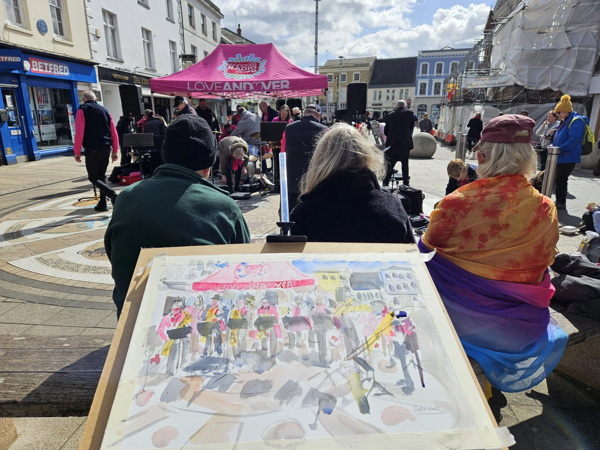 Painting The Little Big Band at Andover Rocks20260328_125217.jpg