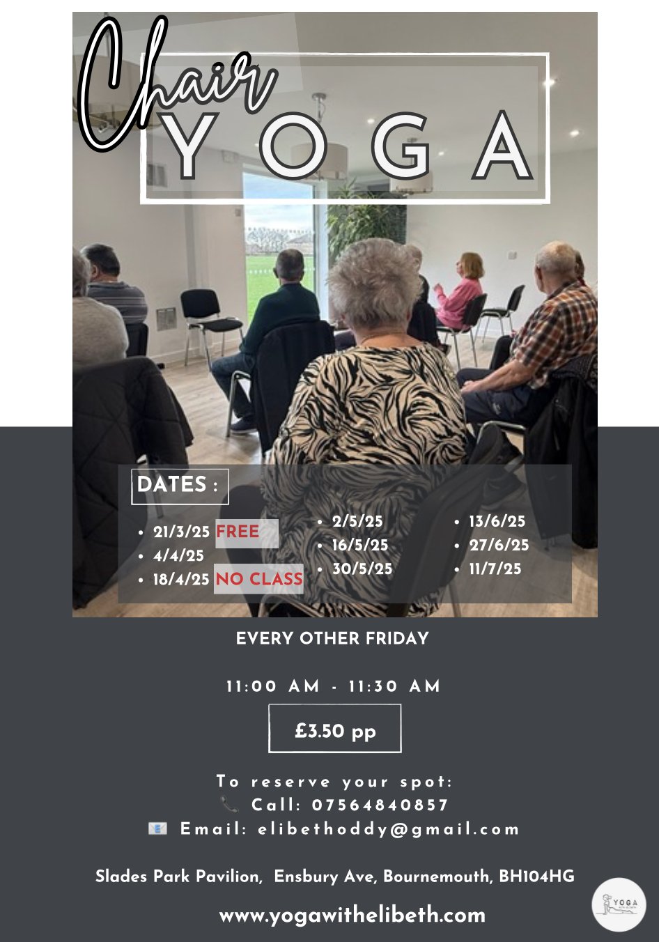 CHAIR YOGA - SLADES PARK