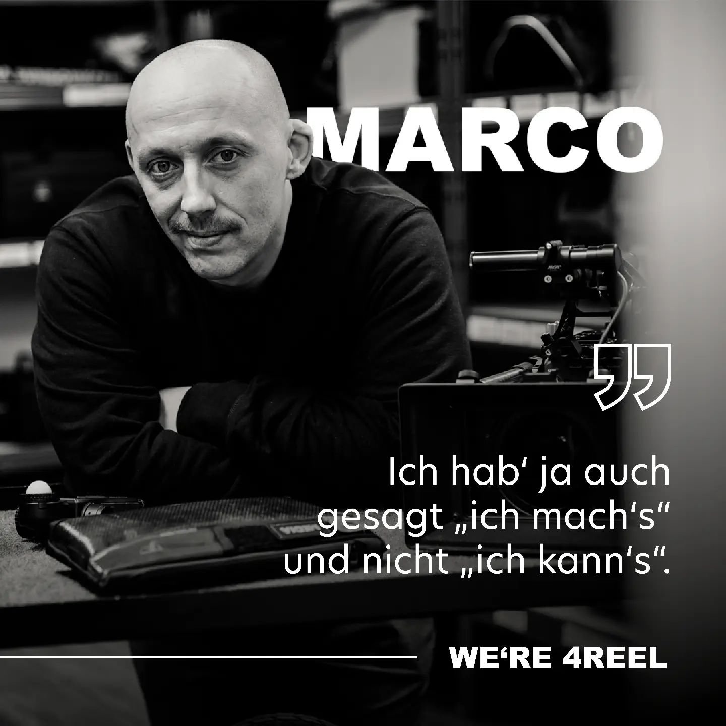 4REEL CREW | MARCO EISENBARTH

&quot;Als Gesch&auml;ftsf&uuml;hrer von 4Reel, steuer ich dieses Schiff. Gott sei Dank habe ich die beste Crew der Welt an Bord. Reel ist nur, wer reeles tut!&quot;

4 FAST FACTS ABOUT MARCO
- Award-winning and -losing 