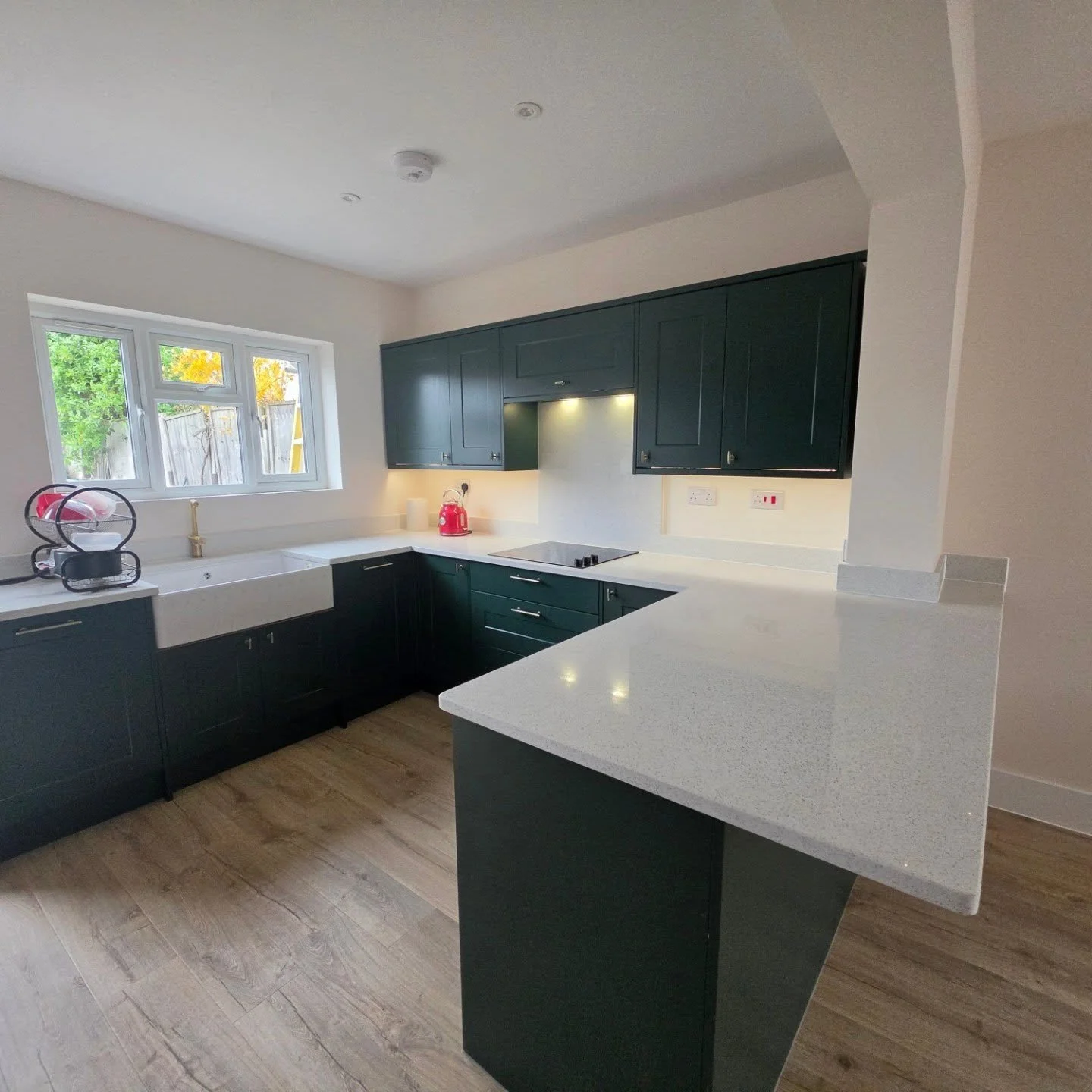 REFURBISHMENT COMPLETE 😎

Our team have recently finished this Ground floor Refurbishment.

Steelwork installed to create a new opened planned kitchen/ dinning area.

Another bullet proof kitchen installed from @howdensjoinery  @jackmills1992.

@qui