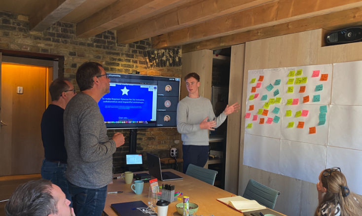 Creating a team of collaboration coaches to bring design thinking to life