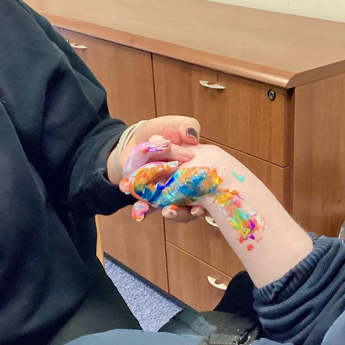 🎨✨Following this week&rsquo;s conference I wanted to share some meaningful moments from the pilot. All of the children involved go to school in a sensory unit and have different complex medical needs, disabilities and are nonverbal. Through creative