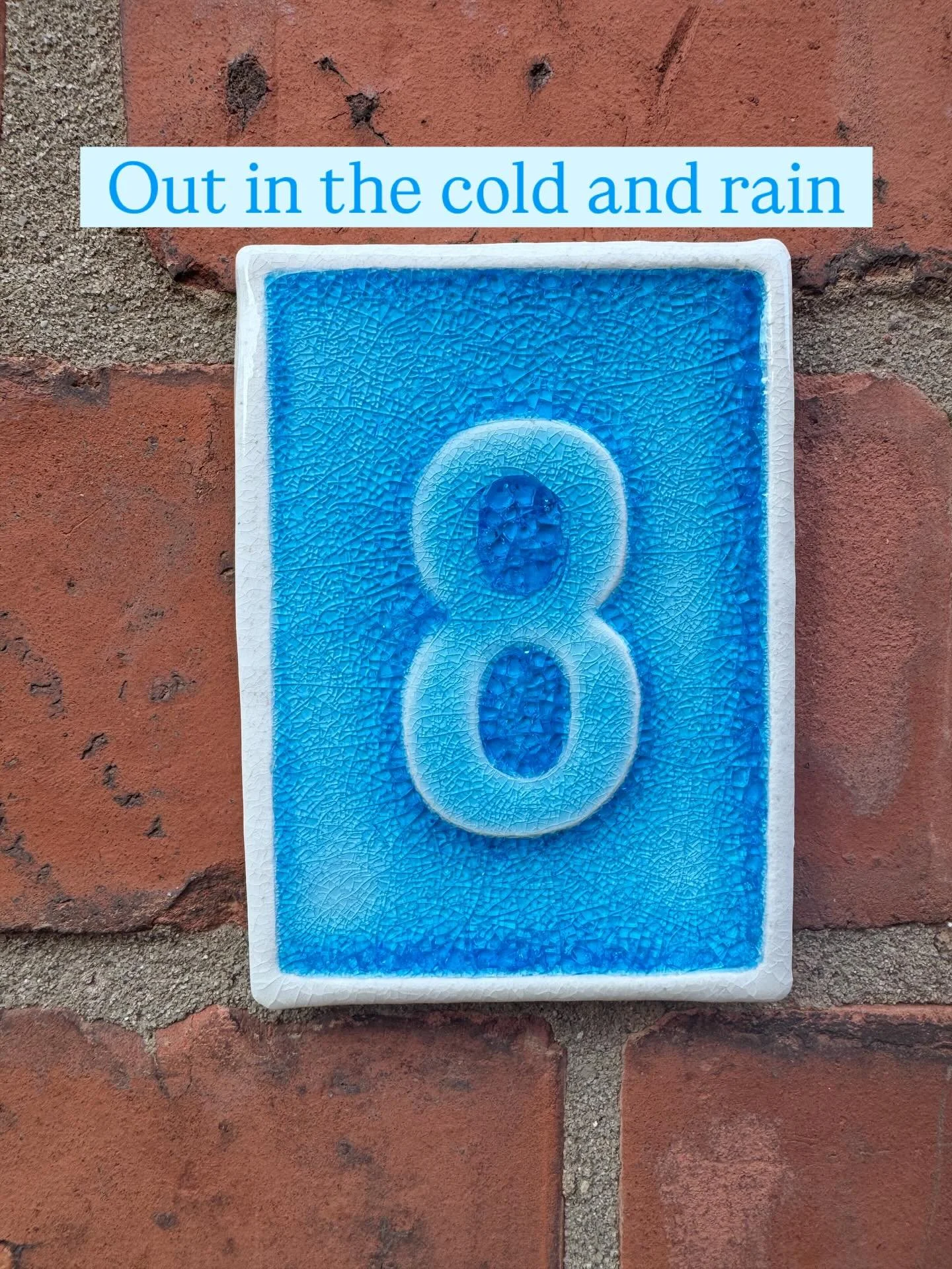 A test is occurring! I&rsquo;m leaving these tiles out in the sunshine 🌞. Well out in the cold and rain over Autumn and Winter. Let&rsquo;s see how they fare. They are both made slightly differently and I&rsquo;m interested in seeing if they survive