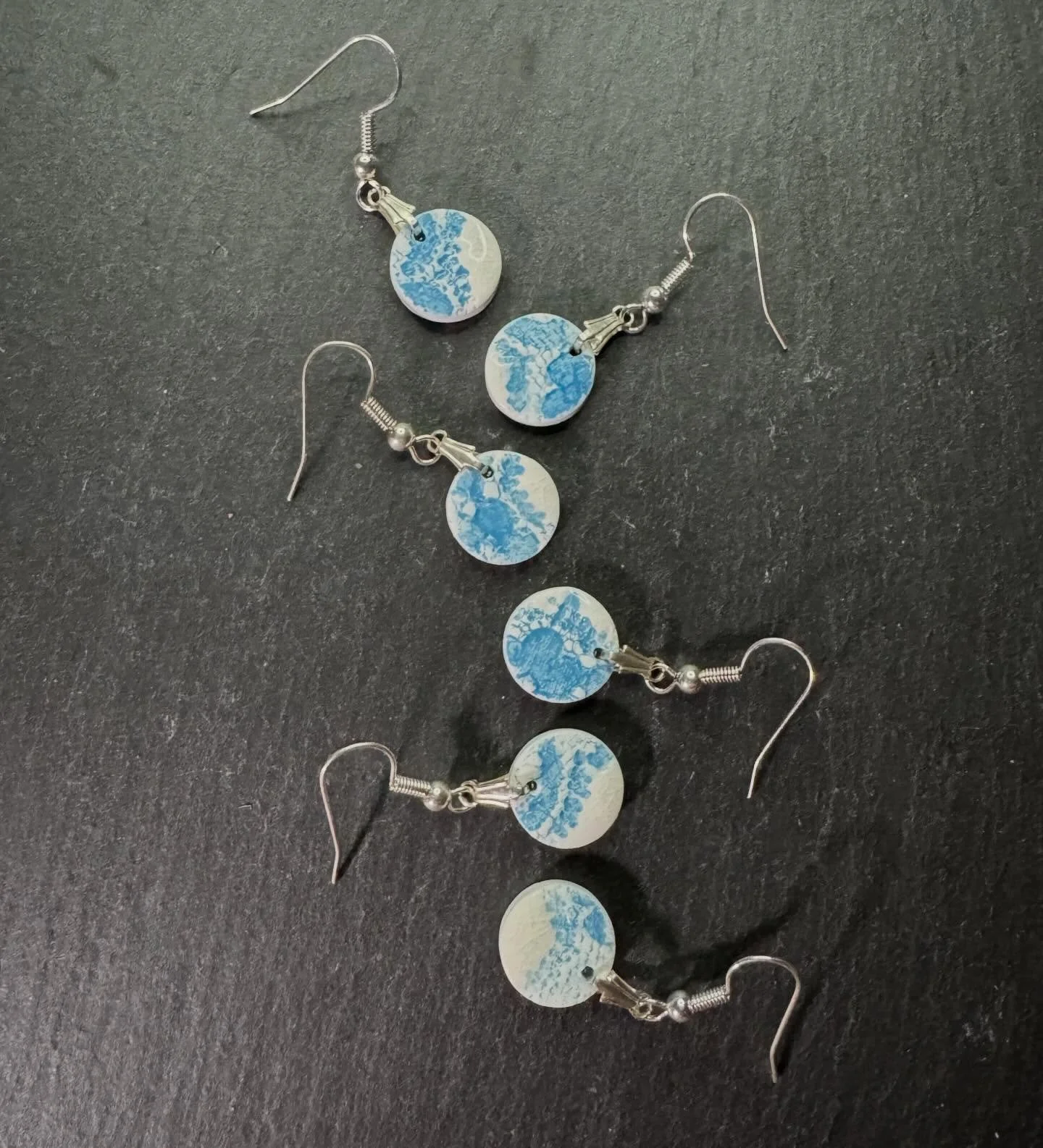 THIS WEEKS COLOUR IS TURQUOISE. 
Thread and Trace
Impressions of lace, held in porcelain.

Inspired by the heritage of Nottingham lace and the beauty of handmade craft, this jewellery range captures the subtle interplay between texture, tone, and lig
