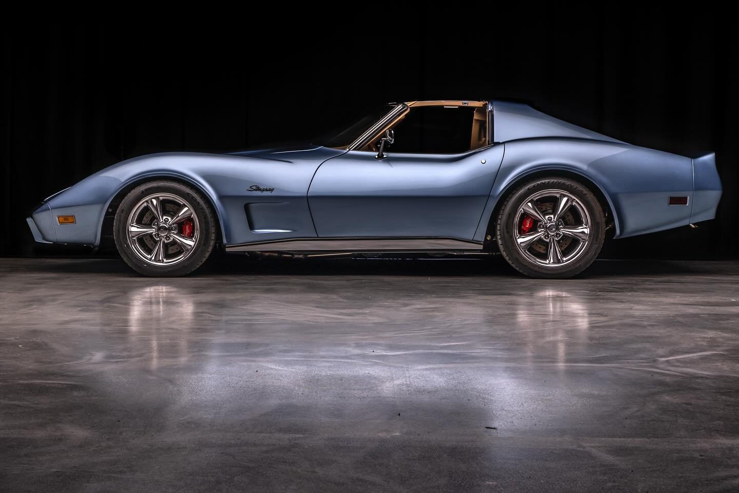 The 2024 Charles Schwab Challenge is less than a month away &amp; this 1975 Corvette is closer to meeting its future owner. Click the link in our bio to see the full gallery and learn more about this special car! 

#corvette #corvetterestomod #restom
