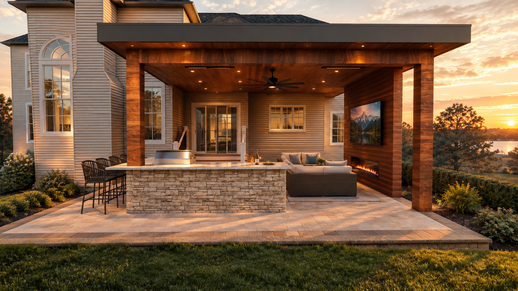 Sunset Lakeside Outdoor Living Pavilion.png