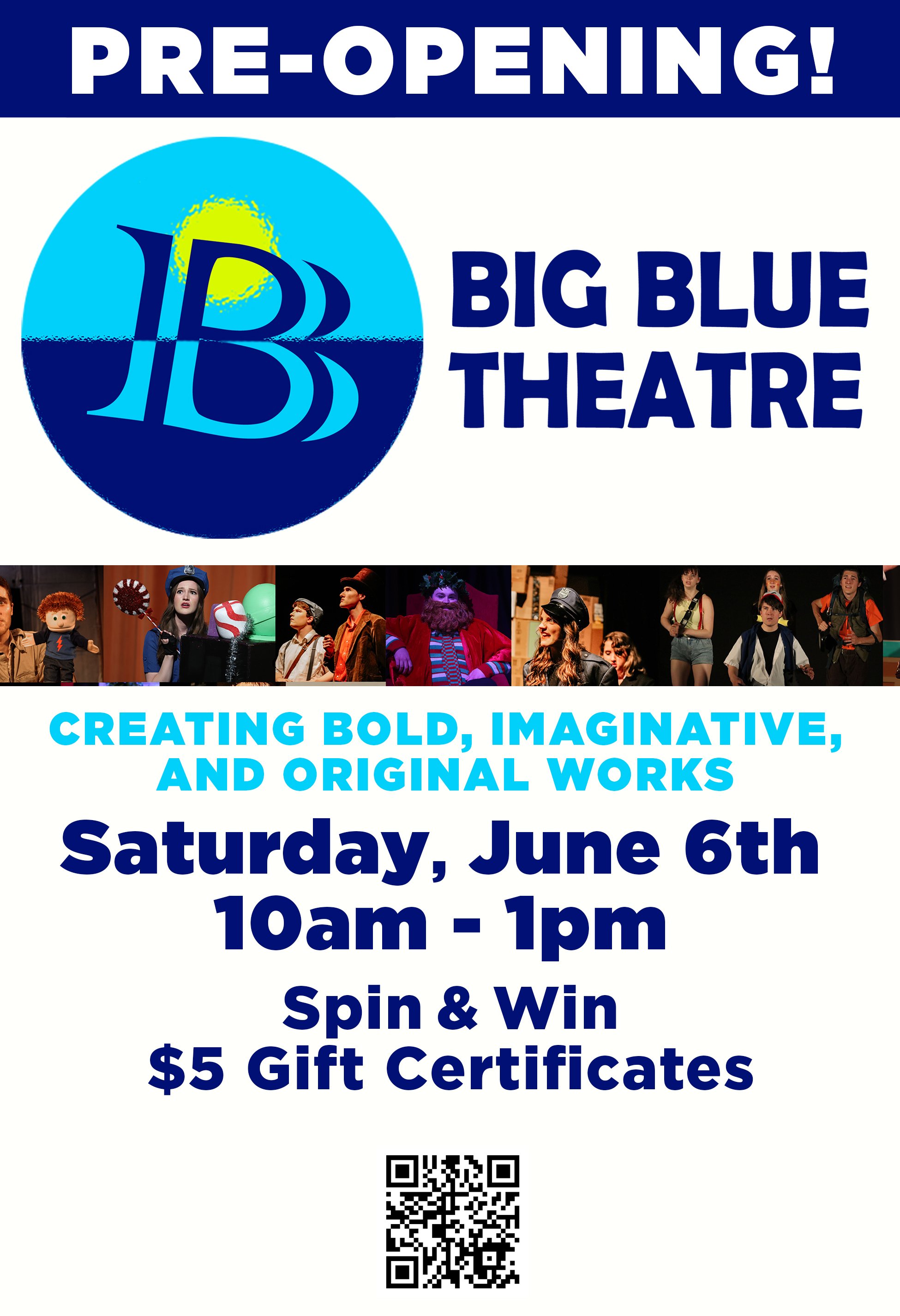 Big Blue Pre-Opening