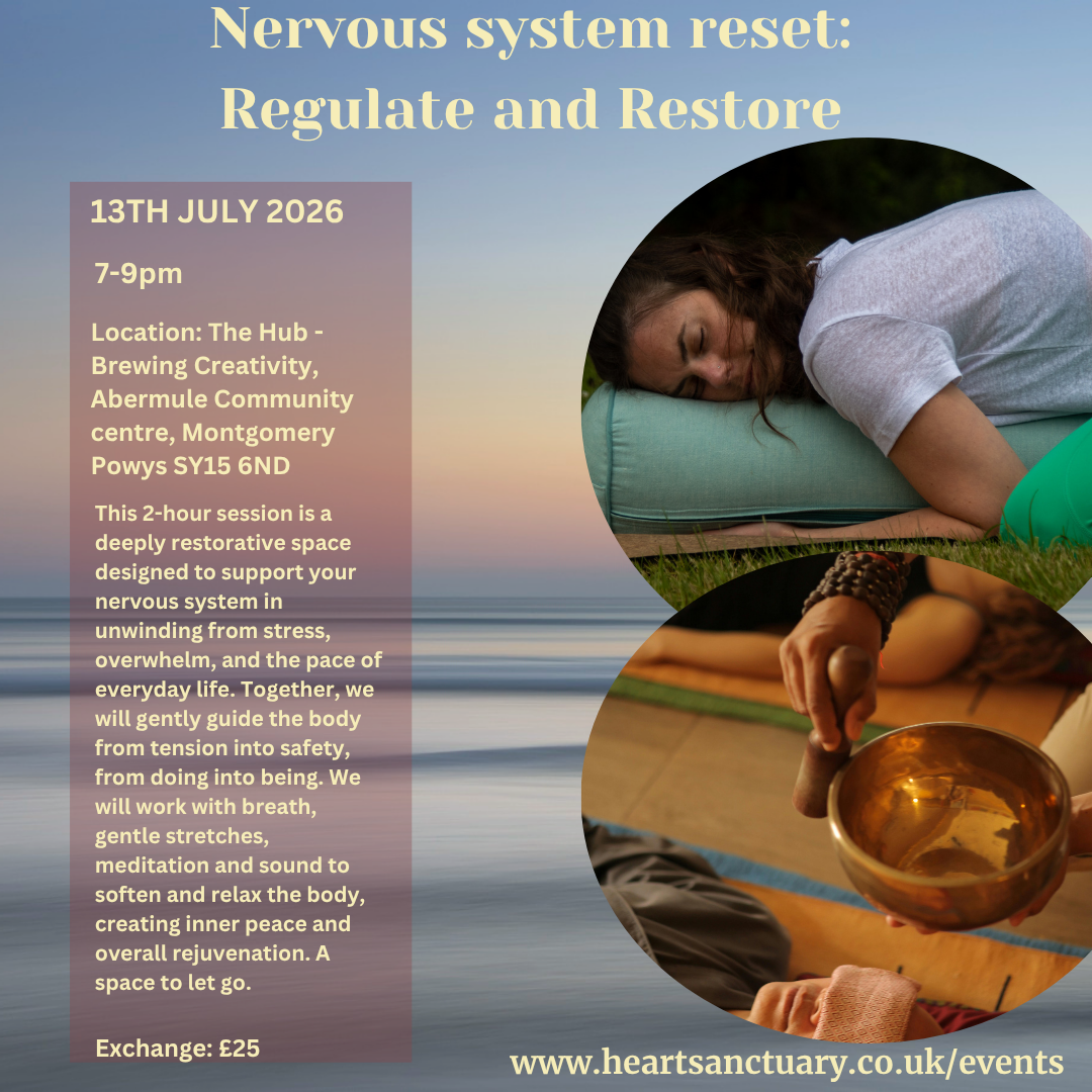 CANCELLED -Nervous system reset - Regulate and Restore - Abermule