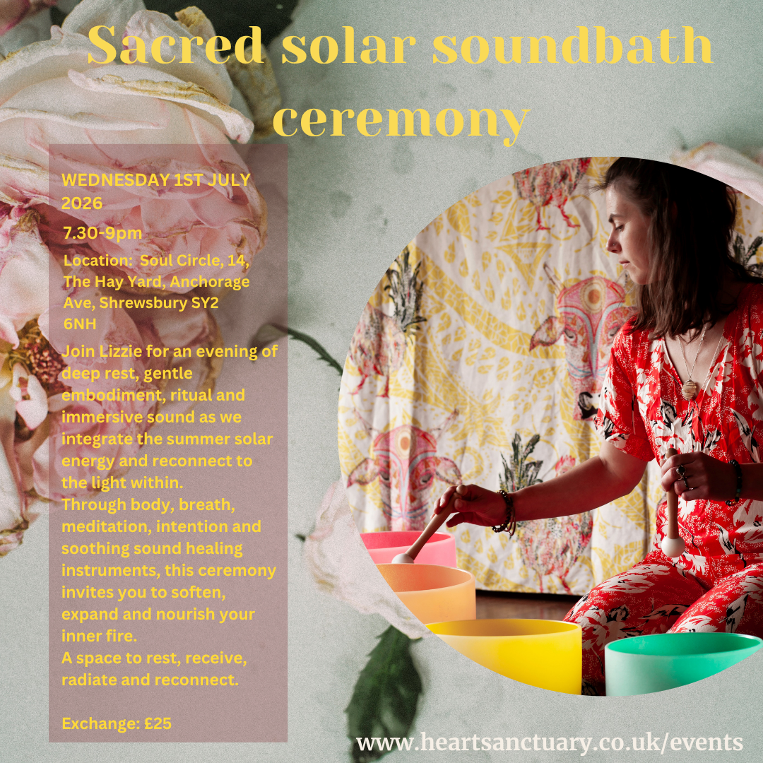 CANCELLED -Sacred Solar Soundbath Ceremony