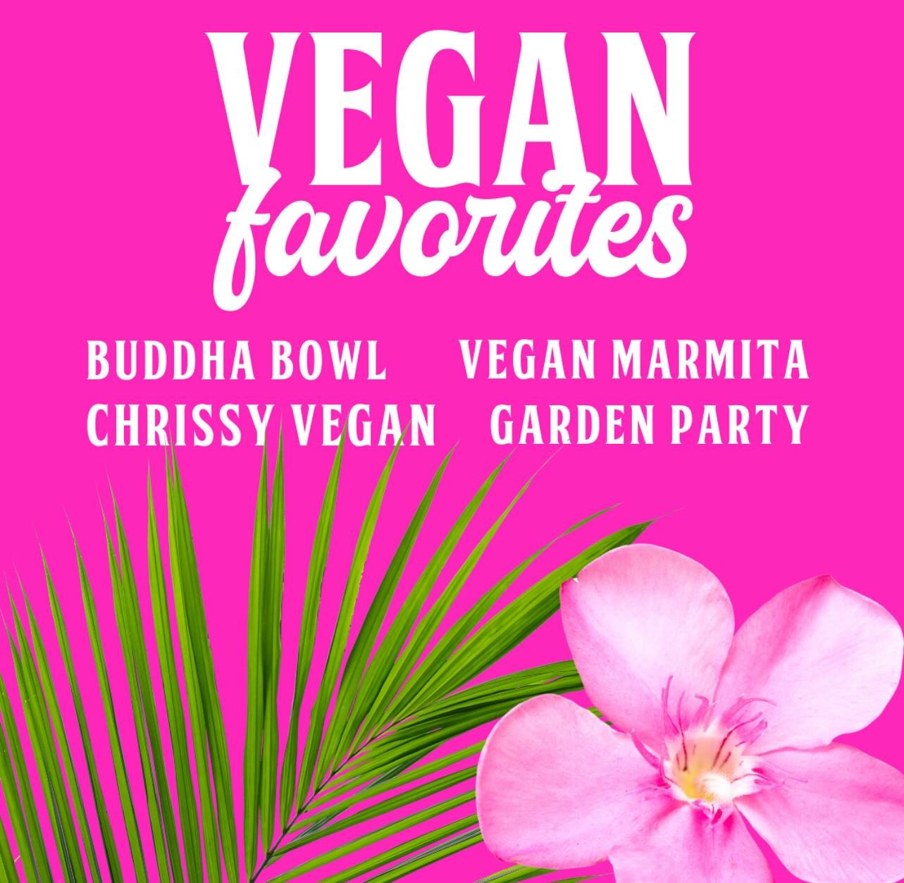 Along with our juice bar being a dedicated vegan &amp; gluten free zone, our kitchen also prepares these delicious vegan friendly favorites. What&rsquo;s your favorite??
