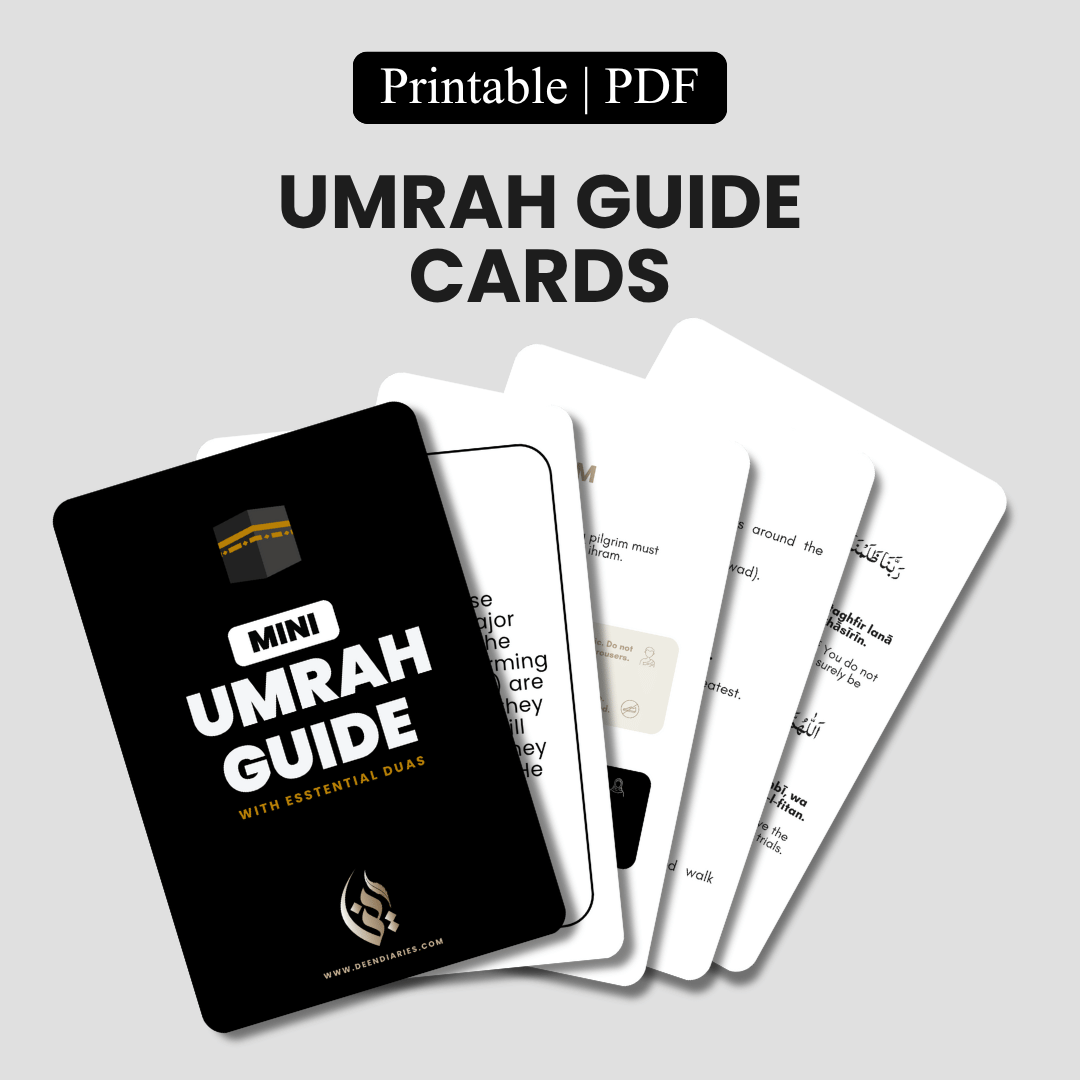 umrah guide cards
