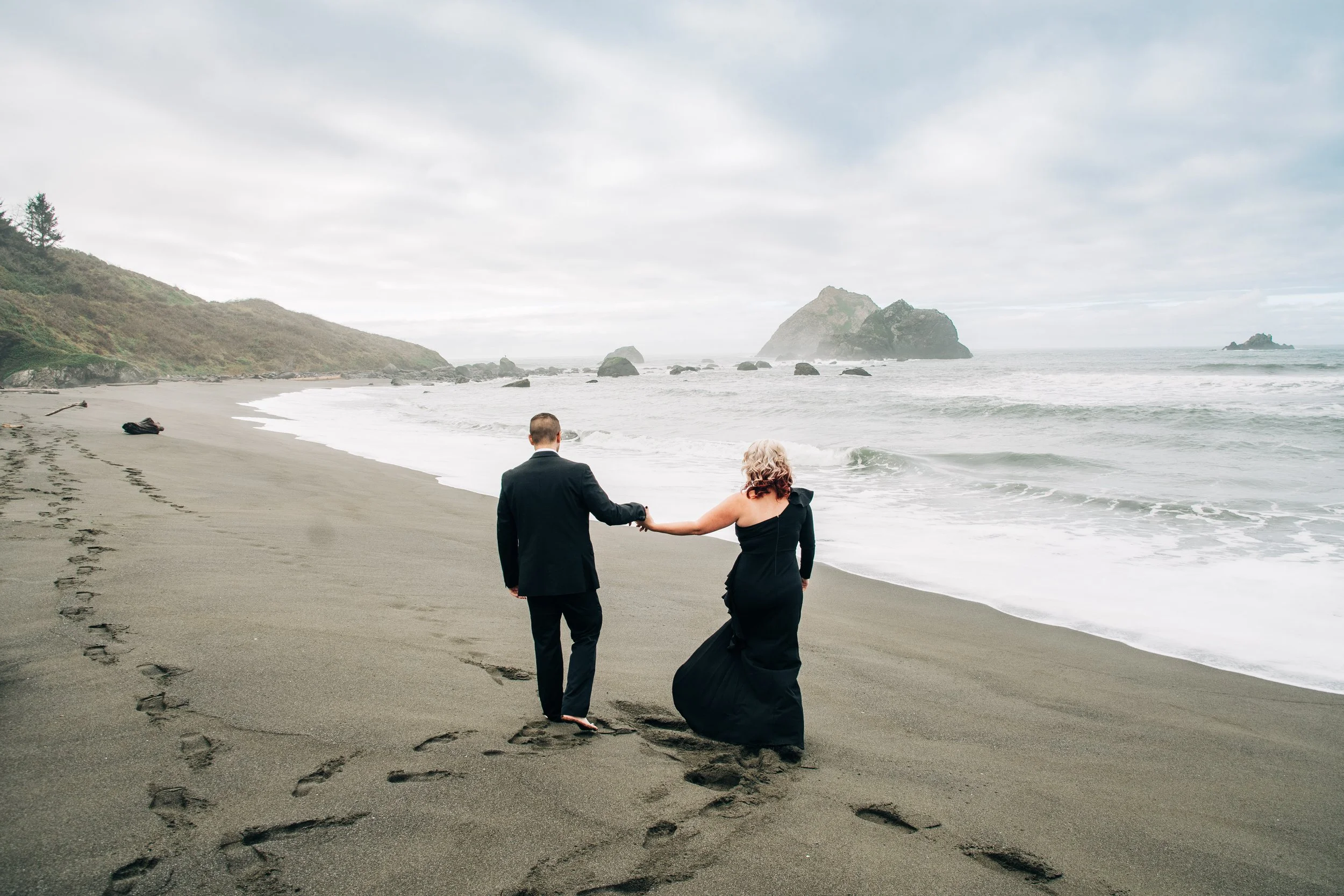 Beach wedding, Beach Engagement, Elegant, Dressy, beach, sand, formal nature, formal wear, romantic, romantic phoots