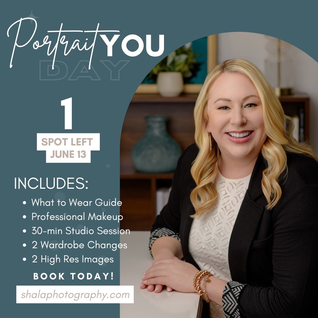 ✨ Houston: Only 1 spot left for PortraitYOU Day on June 13! ✨

If your current headshot is outdated (or&hellip; non-existent 👀), this is your sign to finally put yourself in front of the camera. Come enjoy a luxury experience that&rsquo;s all about 