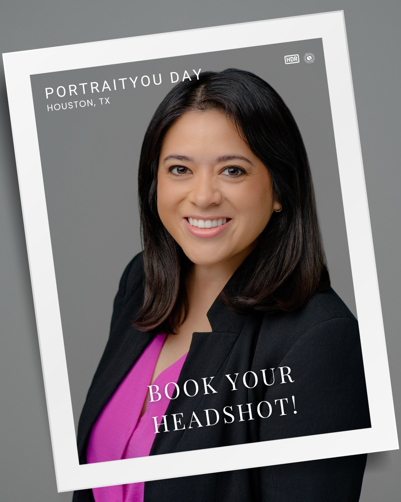 Friends don&rsquo;t let friends start a new year with old and dated headshots! Be like the fabulous Amanda and join me for a PortraitYOU Day in my Houston studio just outside of downtown. Professional makeup and hair touch-ups included! 

I have a co