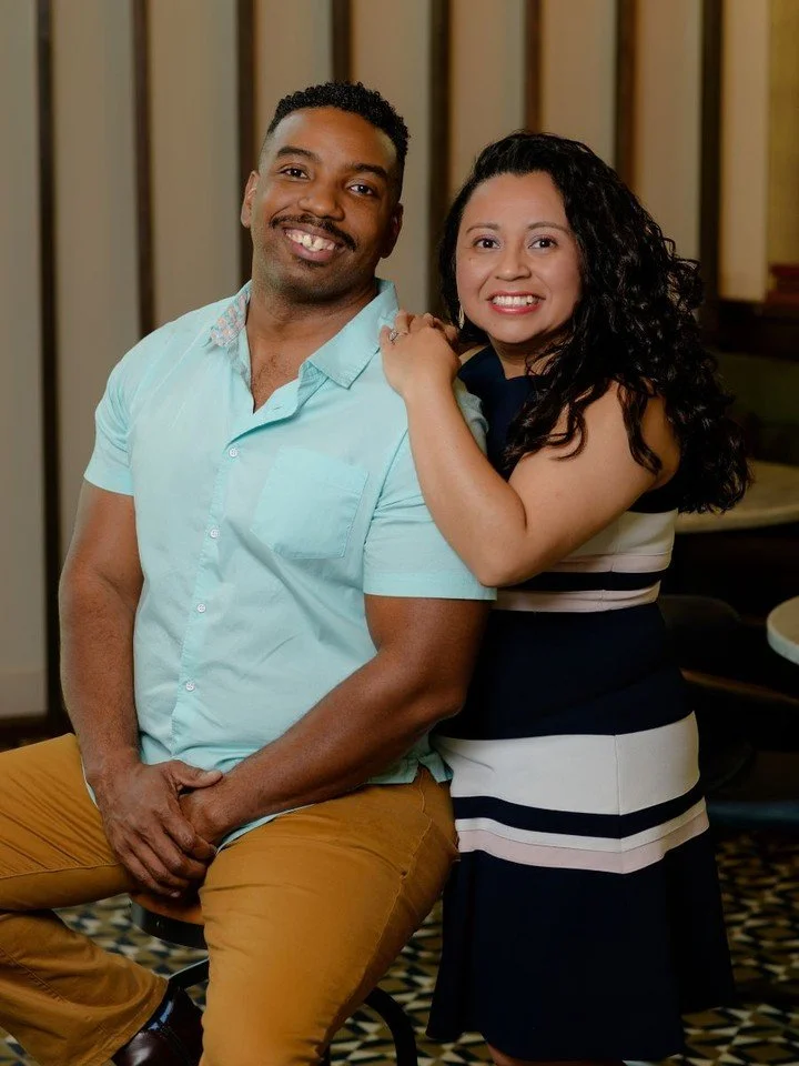 This Valentine's Day, I just want to celebrate two of my favorite people here in Houston. Marquise and Wendy Miller are  small group leaders at my church, @eternalrockchurch. I've had the privilege of training them for this work over the past year an