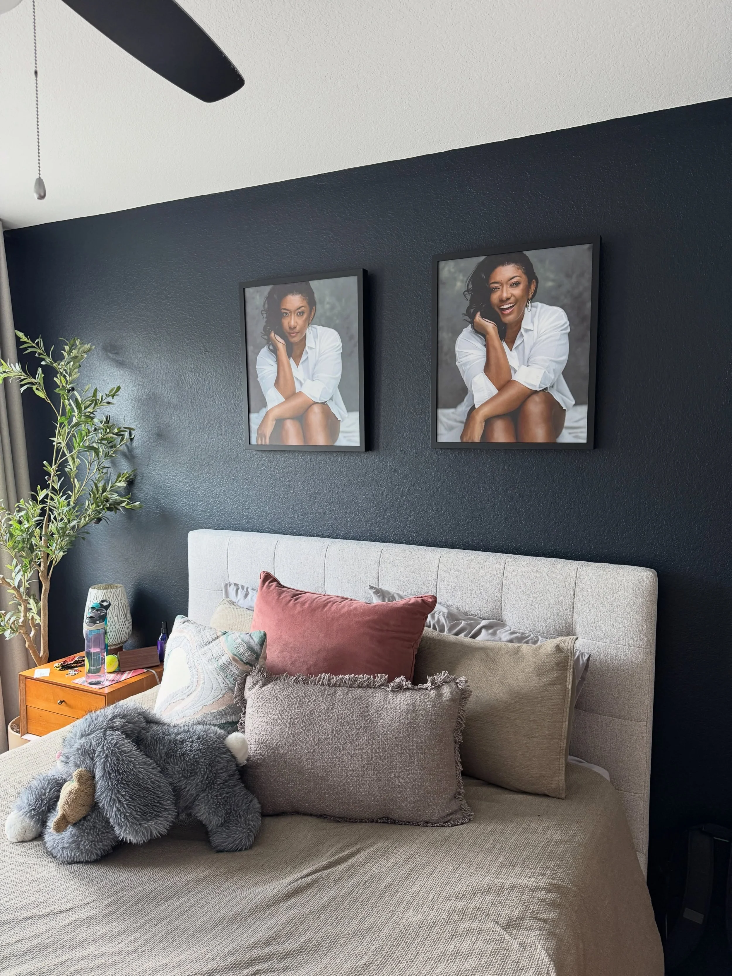 Why yes, I do practice what I preach! Yes, you should hang wall art of YOU, and big! No, I don&rsquo;t care if people think I&rsquo;m vain. I&rsquo;m going to enjoy being reminded every single day that I&rsquo;m still that girl, regardless of how tir