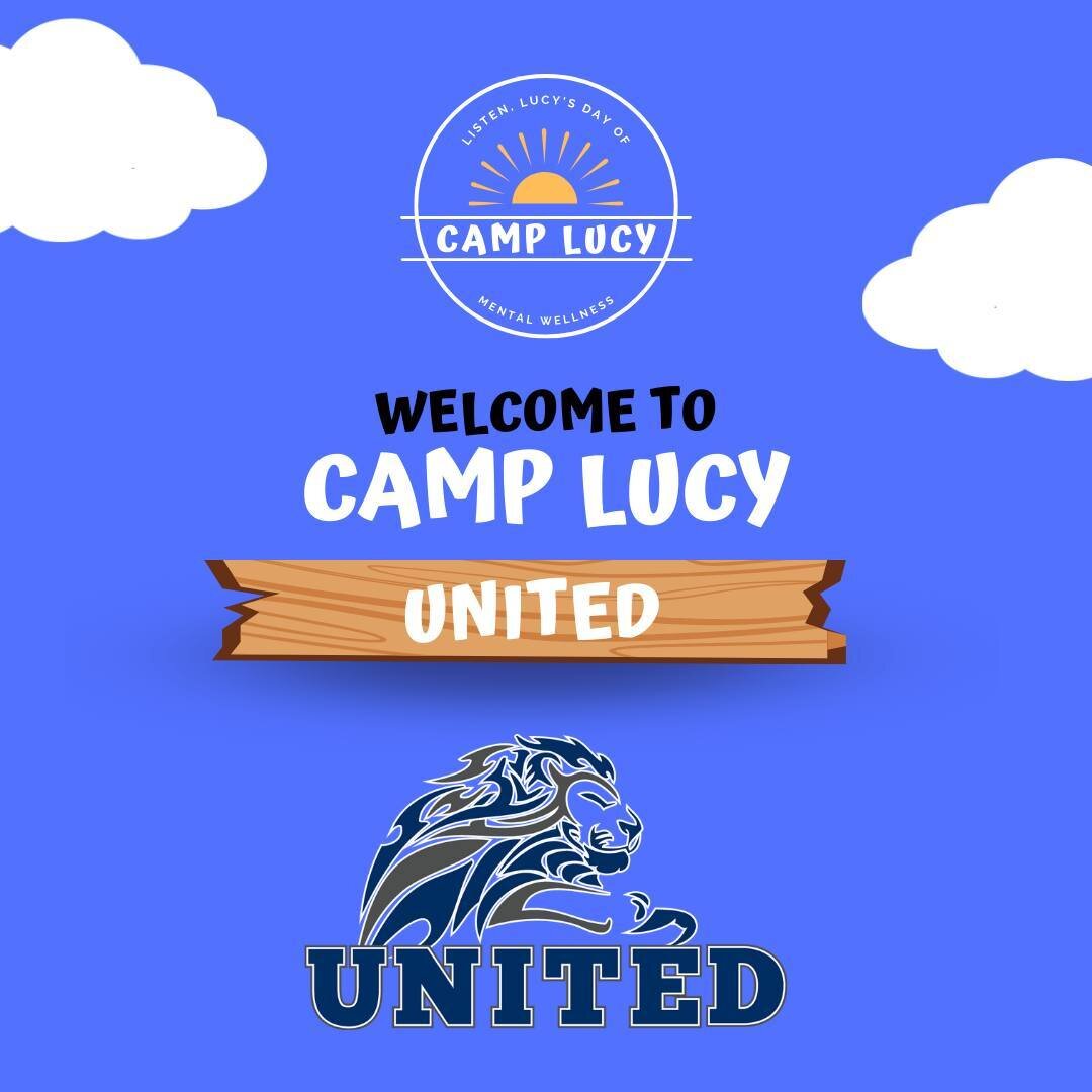 At the risk of sounding like I say this about every school &ndash; I am going to say it again. I absolutely LOVE United. I had one of the most special experiences of running Listen, Lucy in this school district last year and I am so excited to host t