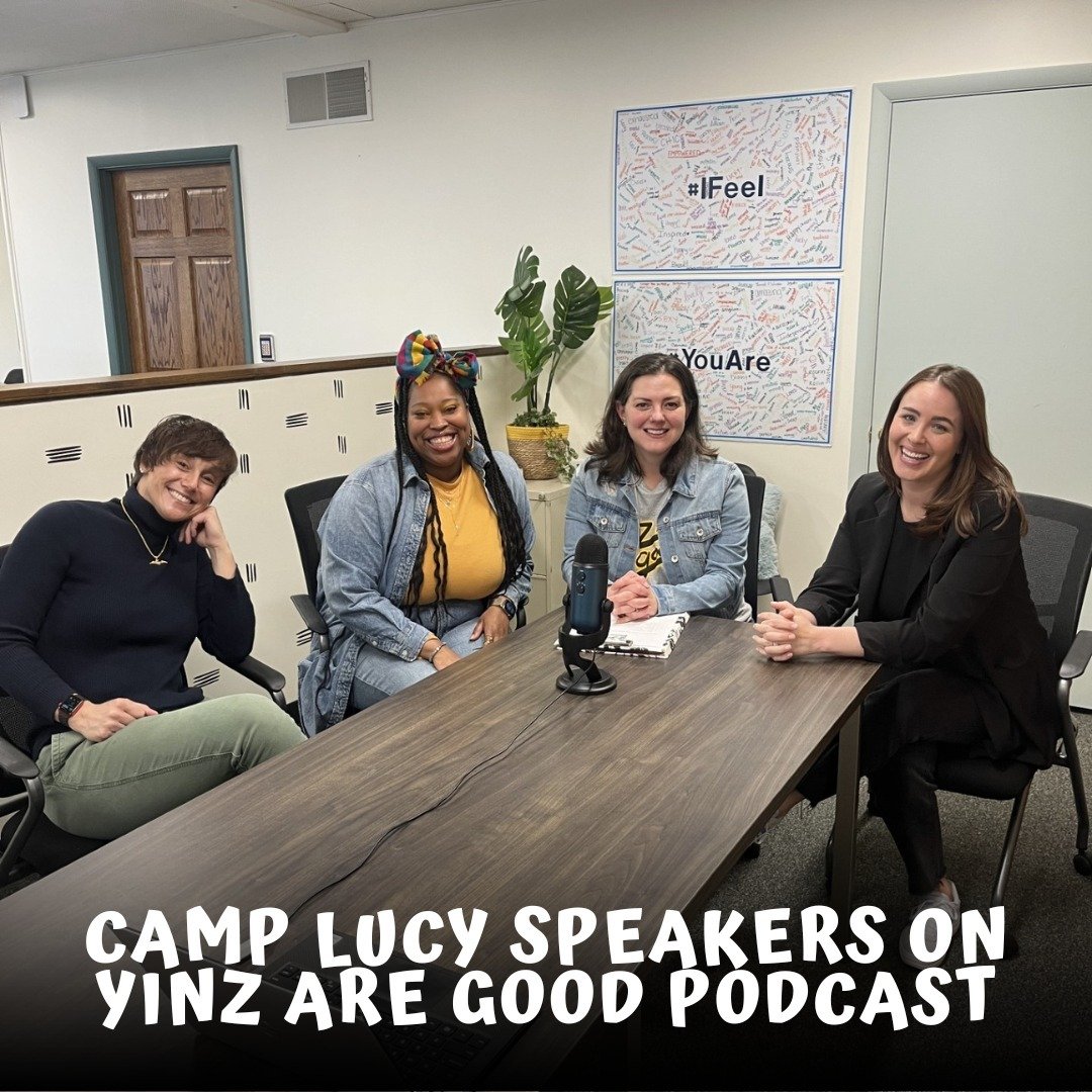 ICYMI: Two of my Camp Lucy speakers, Ta'lor Pinkston from @theheartadvocate and @gabbonesso, joined me in an interview with the super talented Tressa Glover from @yinzaregood. We had truly one of the best conversations I have had in a while and it ju