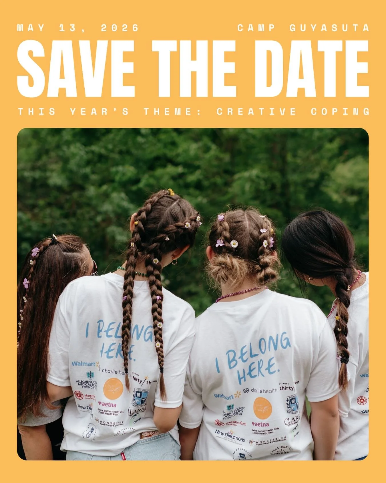You heard it here first, people. (Where else would you hear it?) 
Camp Lucy is back and better than ever. 
May 13, 2026. Save the date. 
Registration opens soon. ❤️🔥