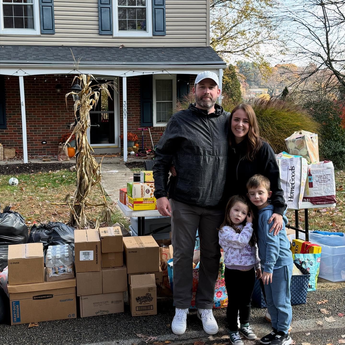 For Griffin and Ruby. For sunshine and 70-degree days. For pizza parties and picnic nights with my kids. For medicine and science. For friends that may live across the country but are a part of my everyday life. For my siblings. For the support I rec