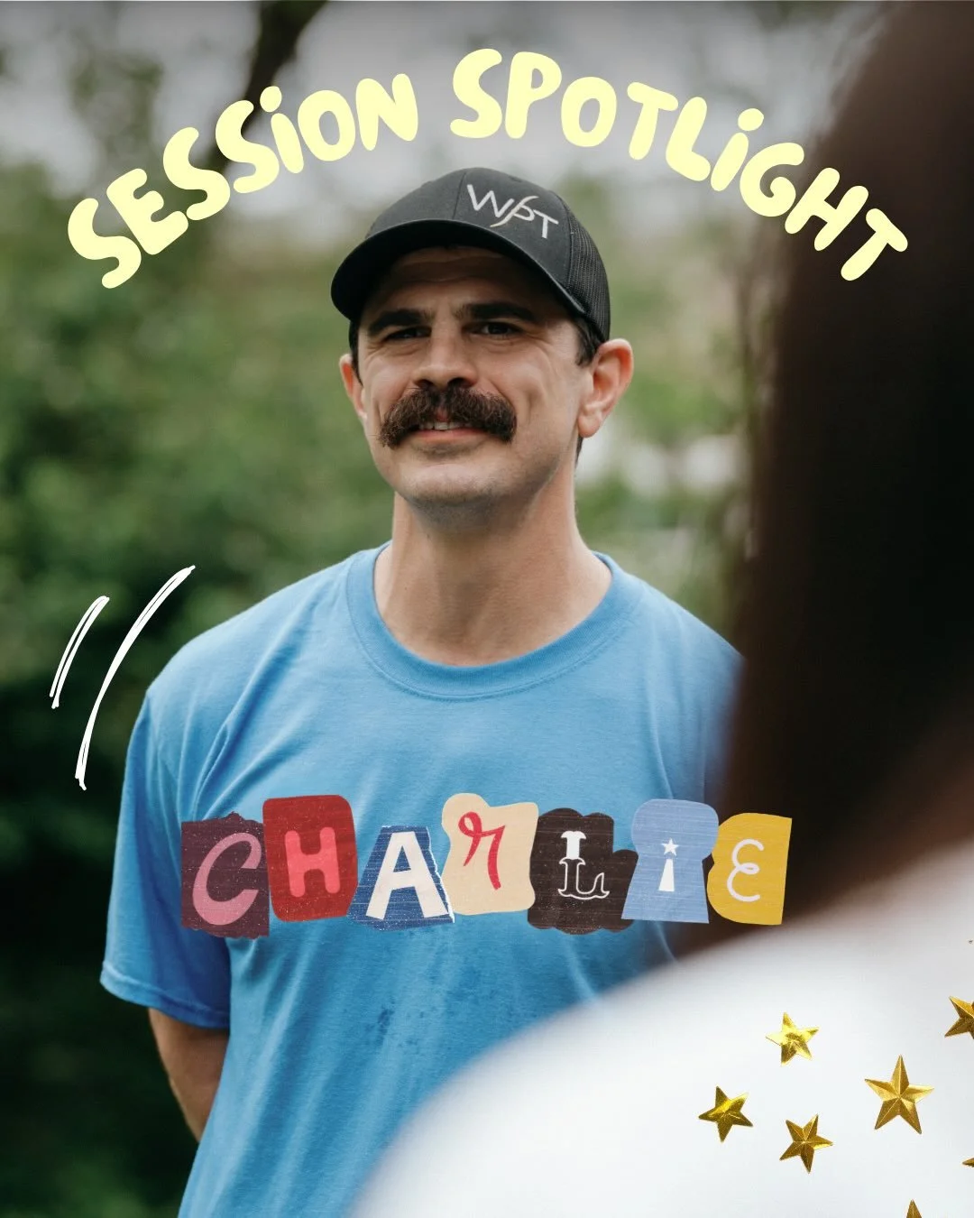 Camp Lucy is the most magical day of mental wellness. This day wouldn't be as special as it is without the extraordinary speakers that bring that magic with them. 

Meet Charlie! ( @swarlesincharge ) who runs Wonsettler Physical Therapy and brings th