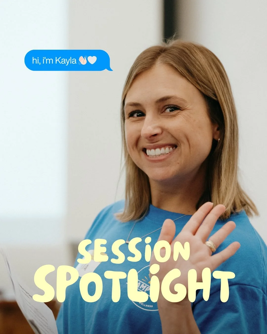 Another session we&rsquo;re really excited for 💛 @luigismum is back at it again. 

Therapist and owner of In Your Own Time Counseling, Kayla Bergman, is coming back this year after so many amazing reviews from her session last year. She helped so ma