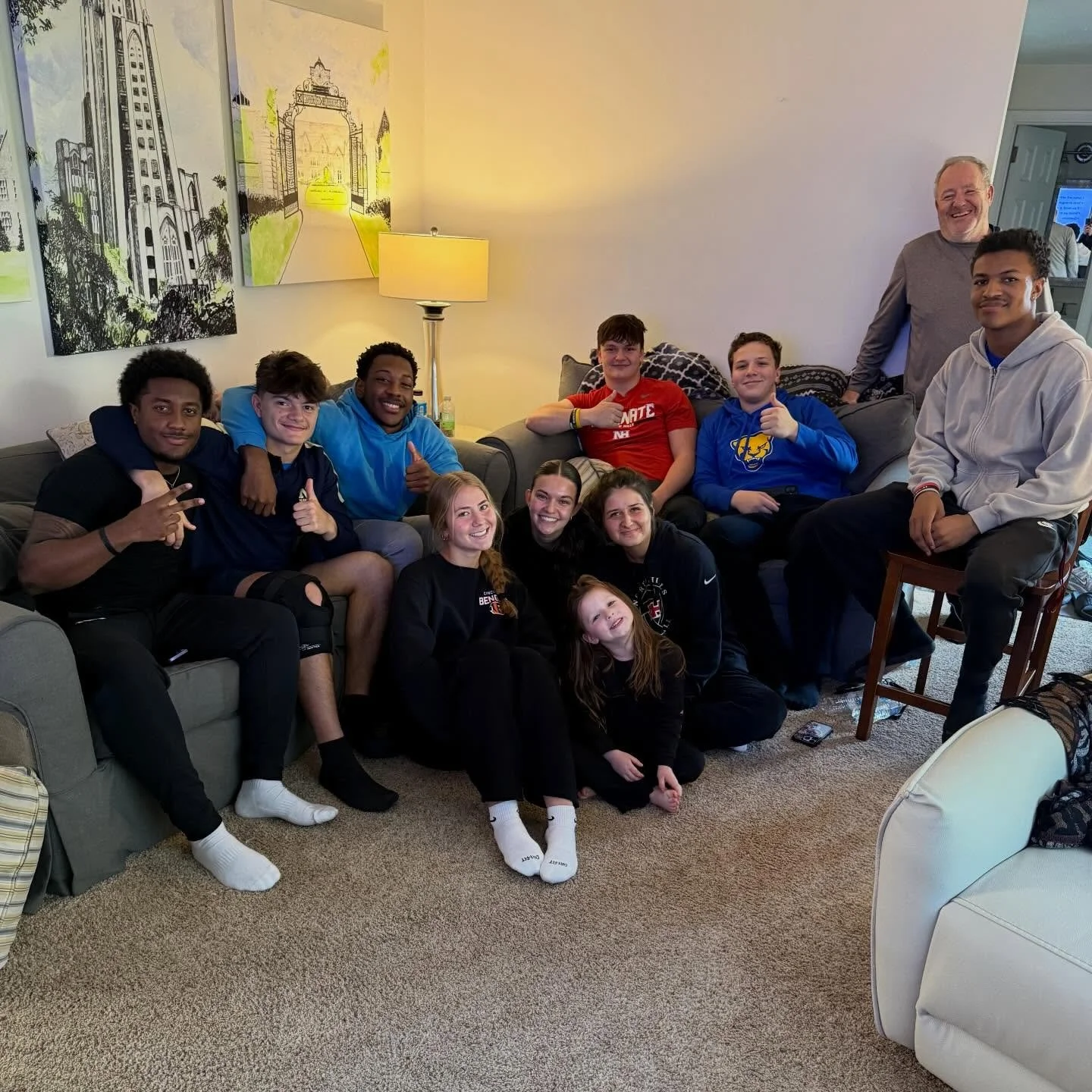 Last night, I got the chance to have dinner with and chat through Camp Lucy with the North Hills High School Leadership Group as they gear up to host the panel discussion again this year. 

This year, I asked the to nominated four female athletes to 