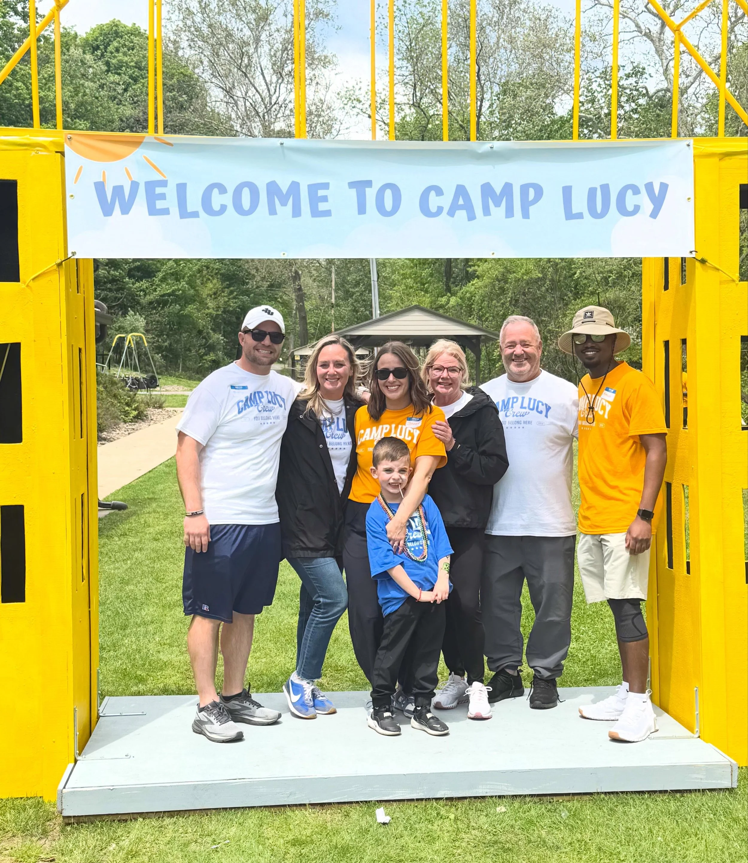 How do you properly thank the people who pour so much into Camp Lucy to make the day as special as it looks? It feels impossible and emotional because their support of Camp Lucy is really their support of me.

These are people who know my story, who 