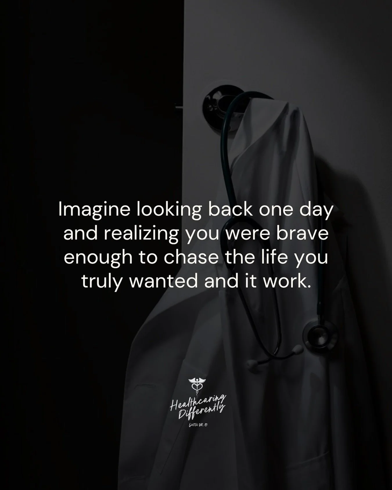 One day your courage will be the reason your dream came true.
#InspirationalQuote #MedicalSchool #MedicalSchoolMotivation #MondayMotivation