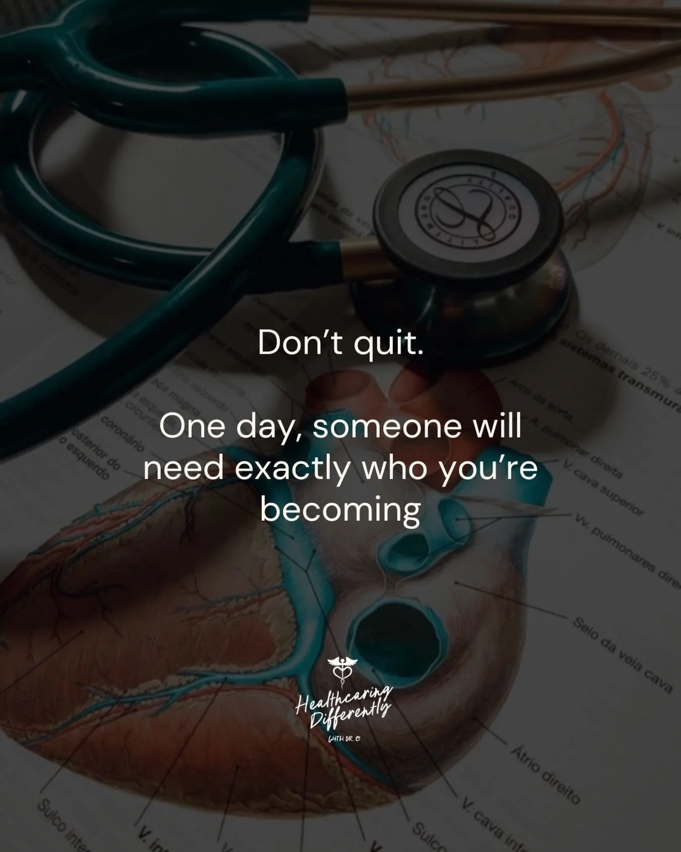 This path may be hard, but it&rsquo;s because it&rsquo;s so meaningful.

The person you&rsquo;re becoming through the studying, the setbacks, and the persistence may one day be exactly who someone needs.

Keep going!

#premed #medstudent #futuredocto