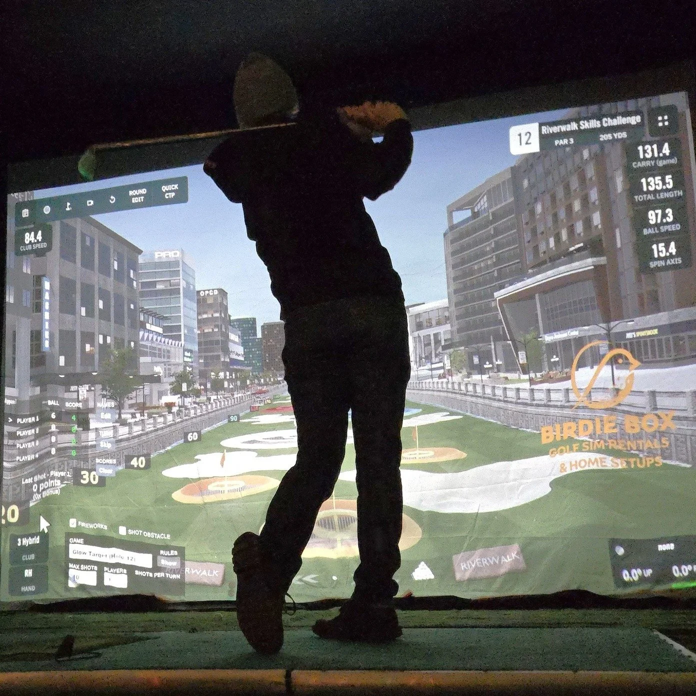 Christmas party season is officially underway! 🎄⛳

We had an awesome trip out to Estevan, Saskatchewan, bringing the Birdie Box to their holiday celebration. The simulator was a perfect fit for the party shack&hellip; ahem, workshop. 😄

Thanks to e
