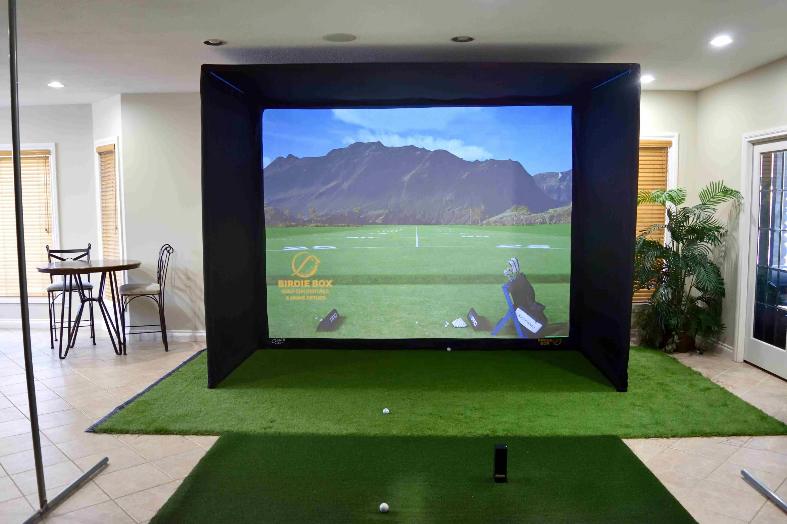 Golf Simulator Enclosure