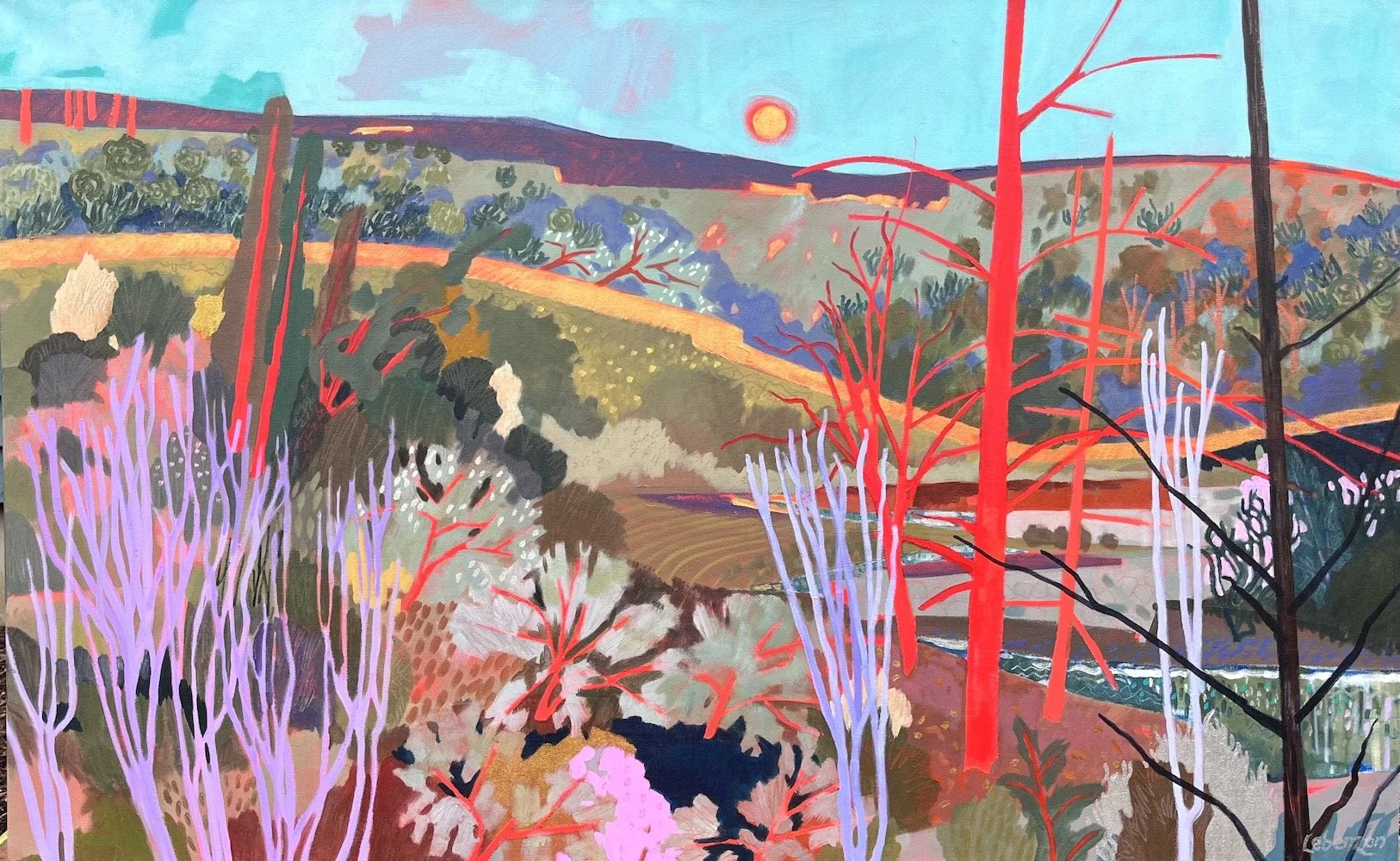 Tapestry of Trees 30x40 acrylic $2800.jpeg