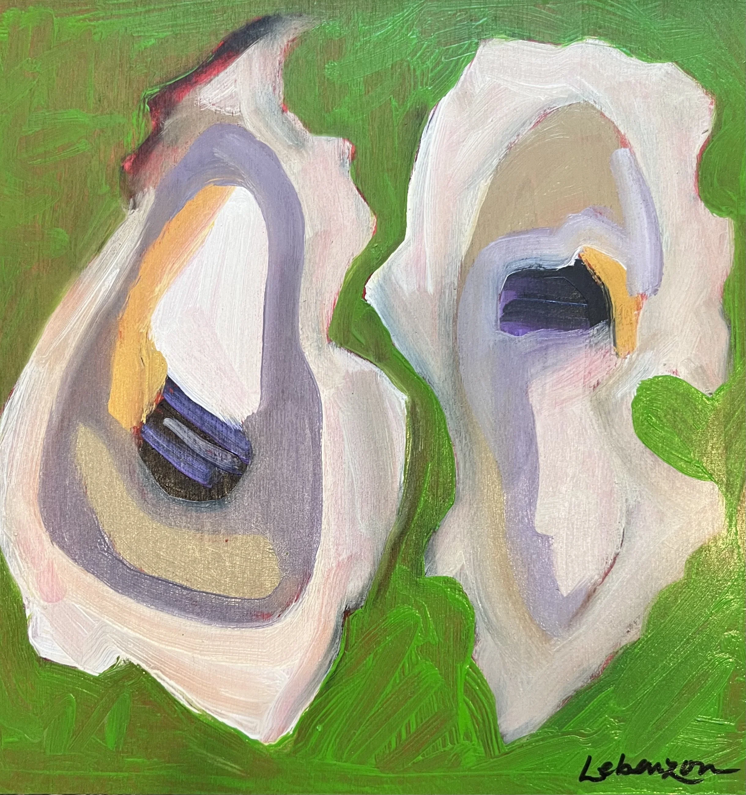 Emerald Oyster Pair 8x8 oil $220.jpeg