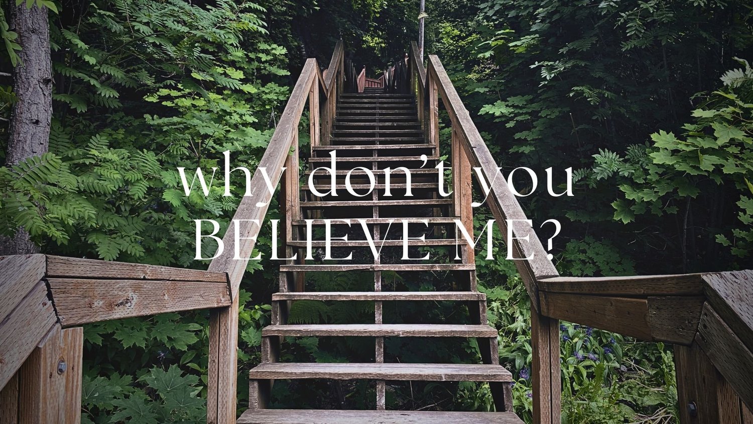 Why Don’t You Believe Me? episode artwork