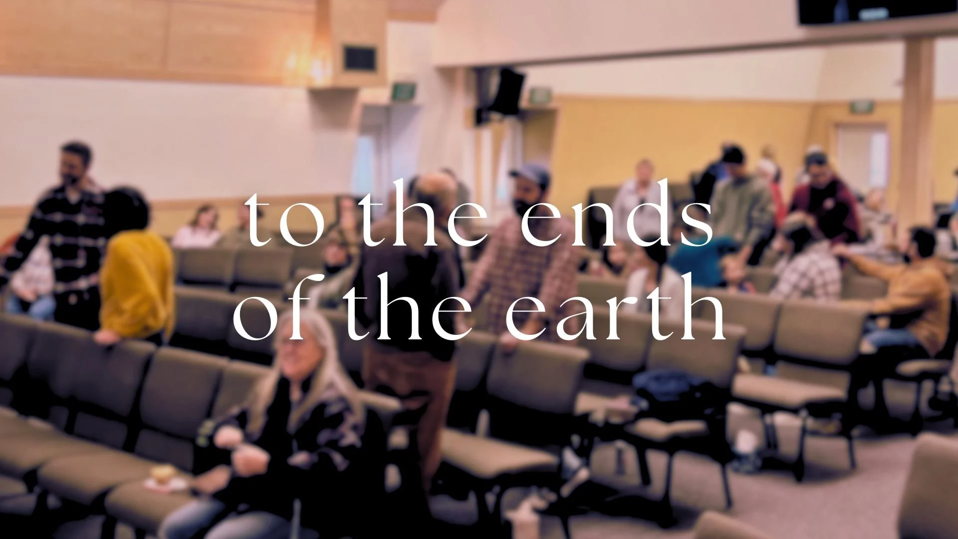 To The Ends of the Earth